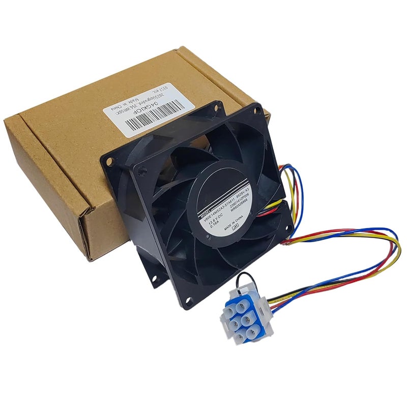 FCSTYODO 2025 Upgraded WR60X26866 Evaporator Fan Motor, Compatible with GE Refrigrator Parts, Replace V80E14MS2A3-57A611, WR60X26030, WR60X26033, WR60X10341, WR60X10356, WR60X10357 etc. - Image 1